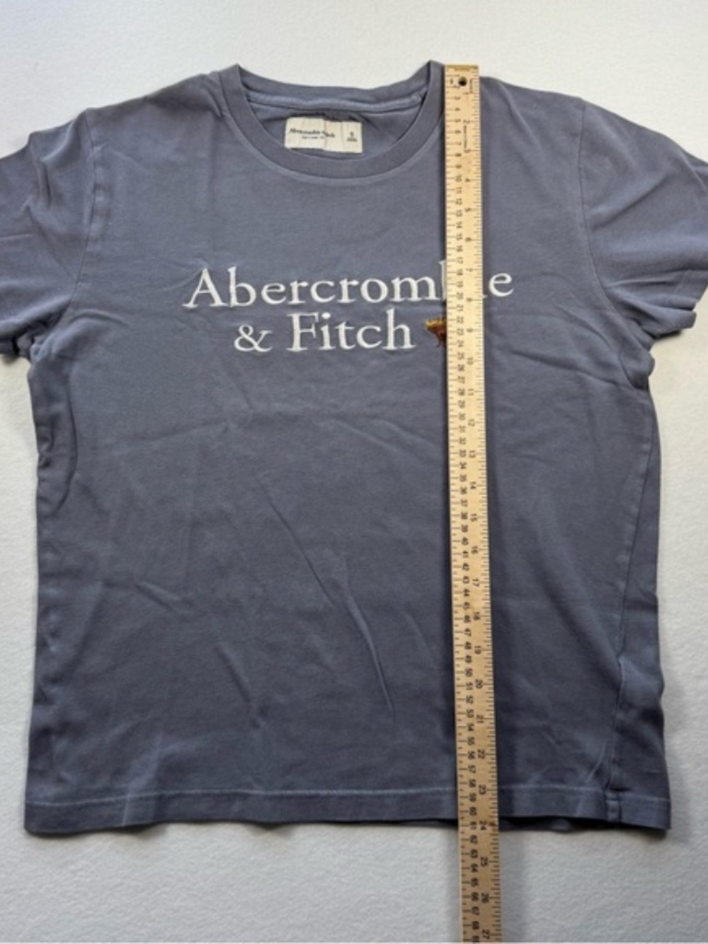 ABERCROMBIE & FITCH Men’s 4 T-Shirt Bundle Short Sleeve Logo Graphic - Picture 7 of 14